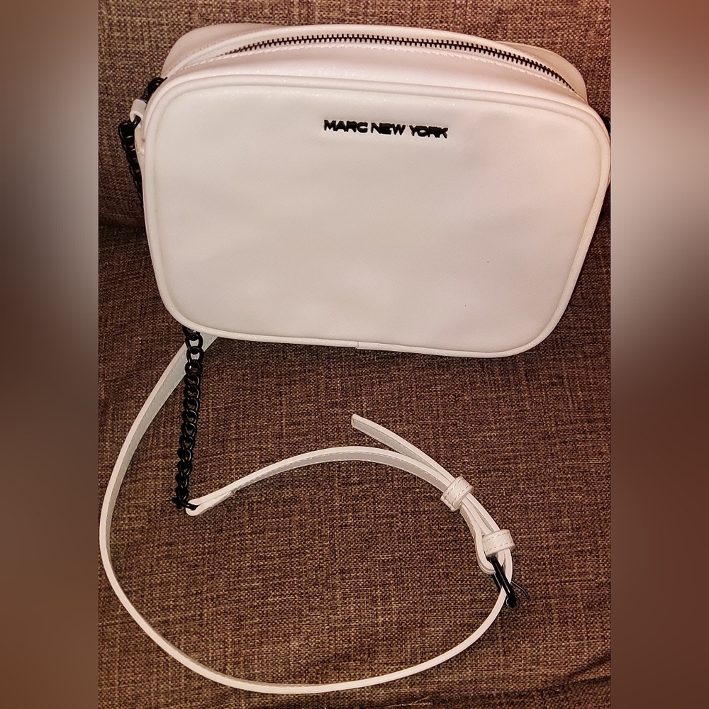 Marc New York White Crossbody Bag